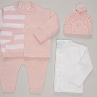 Conjunto Listado - Rosa Pastel