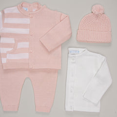 Conjunto Listado - Rosa Pastel