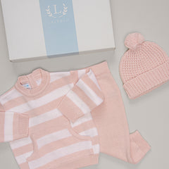 Conjunto Listado - Rosa Pastel