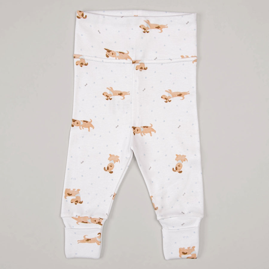 Calça Suedine - Pé Reversível - Cachorrinho