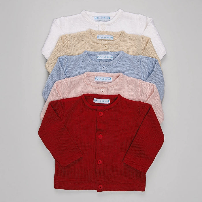 Casaco para Bebê - Tricot Liso