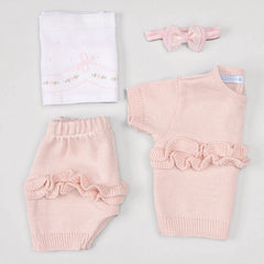 Conjunto Short e Blusa - Tricot - Isadora