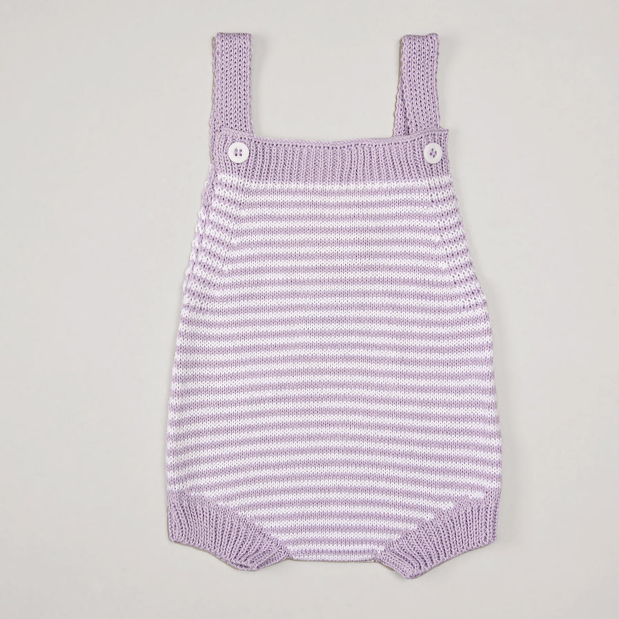 Romper Listrada - Lavanda