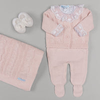 Body Branco de Renda para Bebê