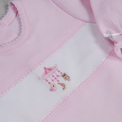 Macacão - Algodão Pima - Carrossel - Rosa