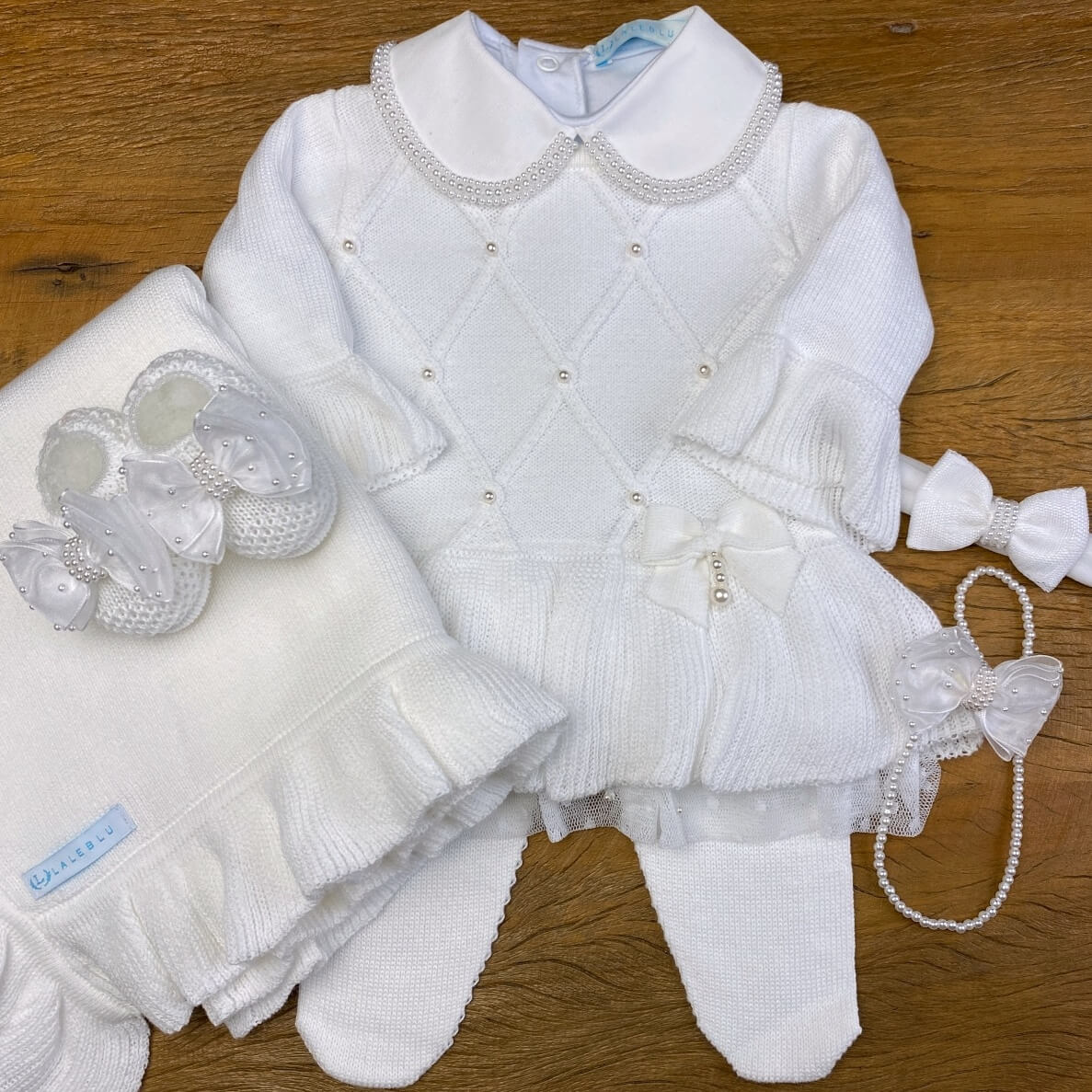 Vestido - Alicia - Branco com Pérolas Swarovski